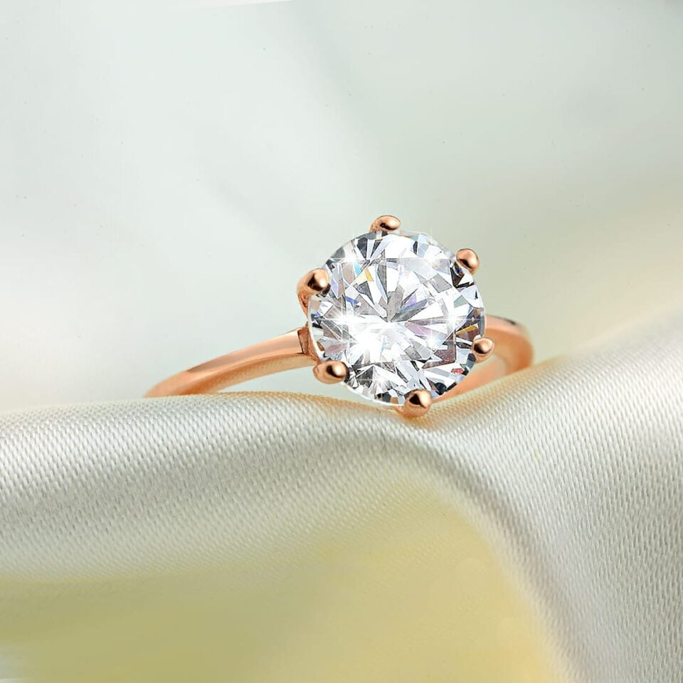 Tektaş Yüzük Zirconia