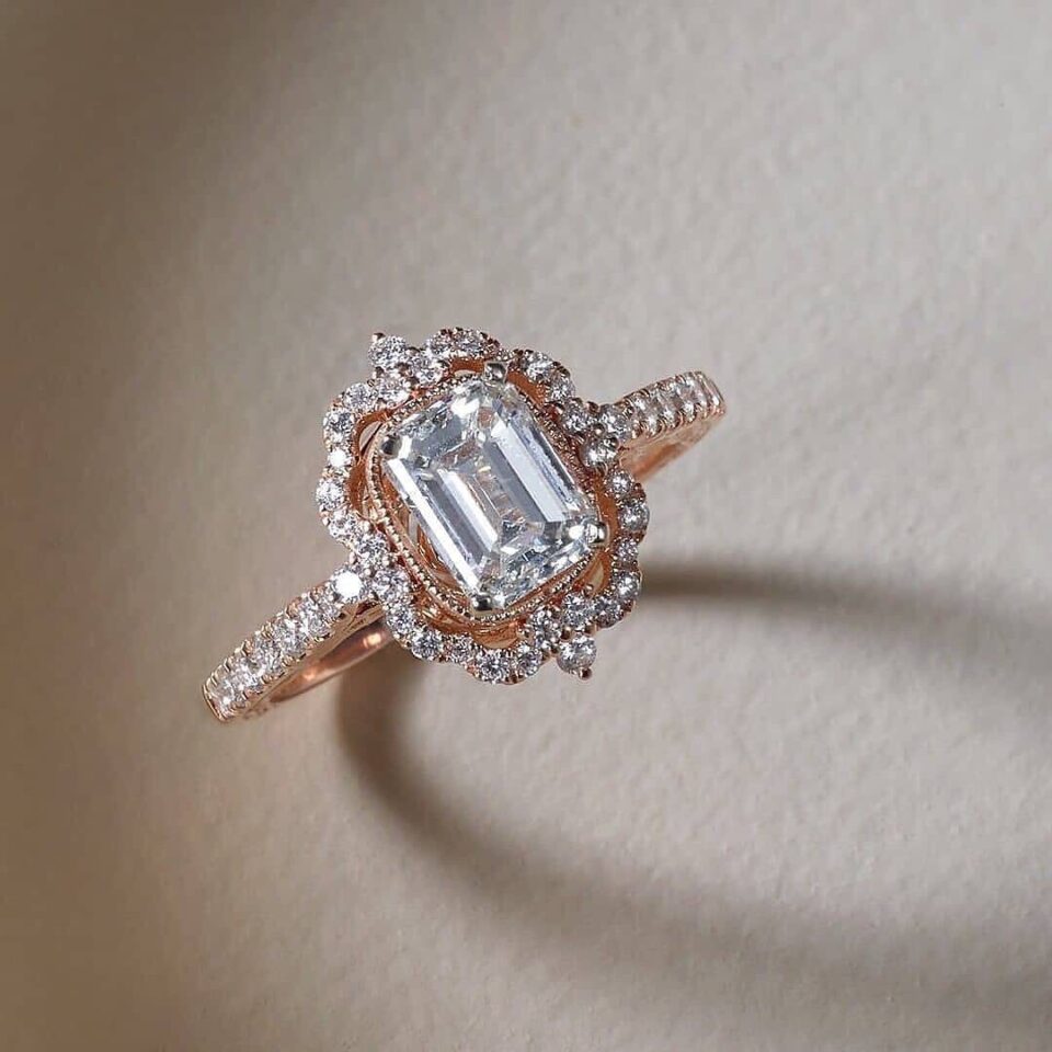 Vintage Baget Tektaş Yüzük